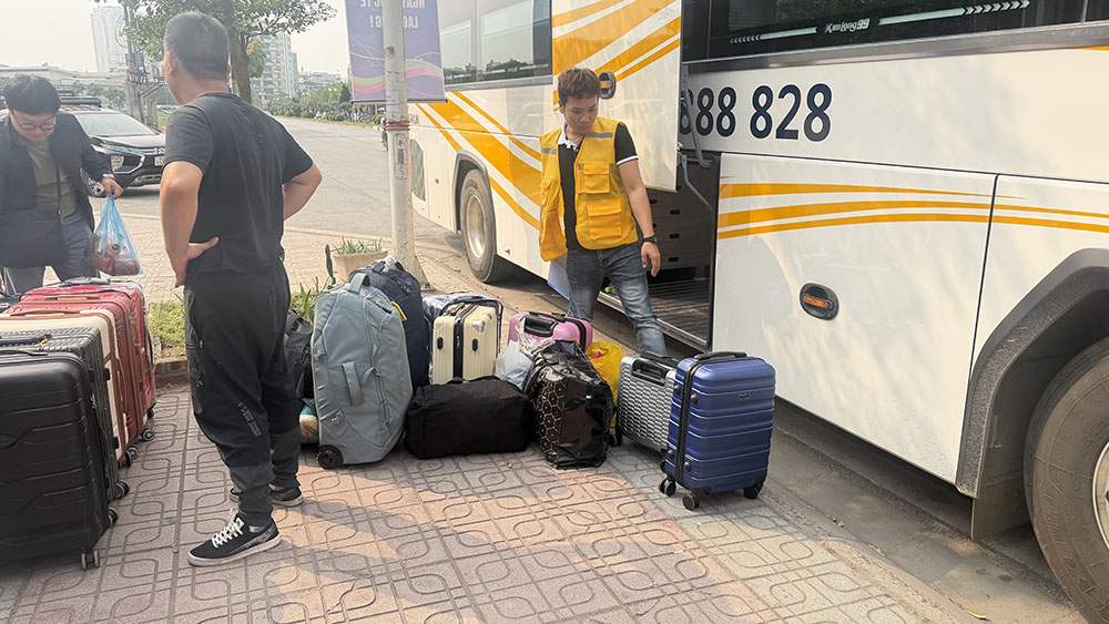 xe Hà Nội Sapa ban ngày
